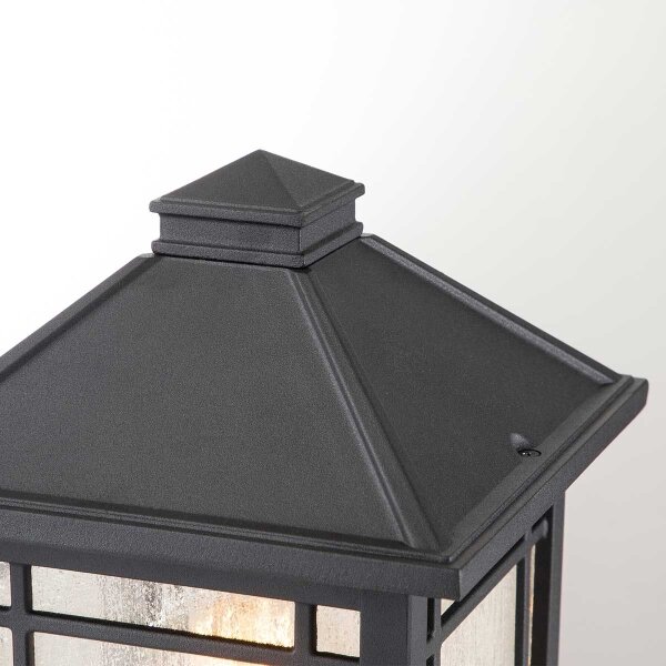 Quoizel QZ-CEDAR-POINT3-M-BK - Екстериорна лампа CEDAR POINT 1xE27/60W/230V IP44