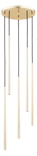 Пендел CARMEN 5xG9/40W/230V pr.30 cm златиста