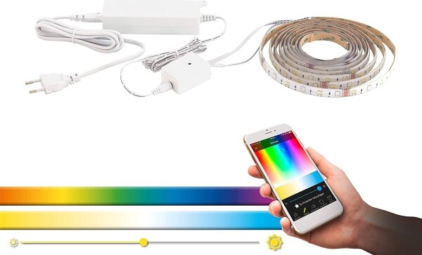 Eglo 99687 - LED RGBW Димируема лента 8м LED/24W/24/230V 2700-6500K