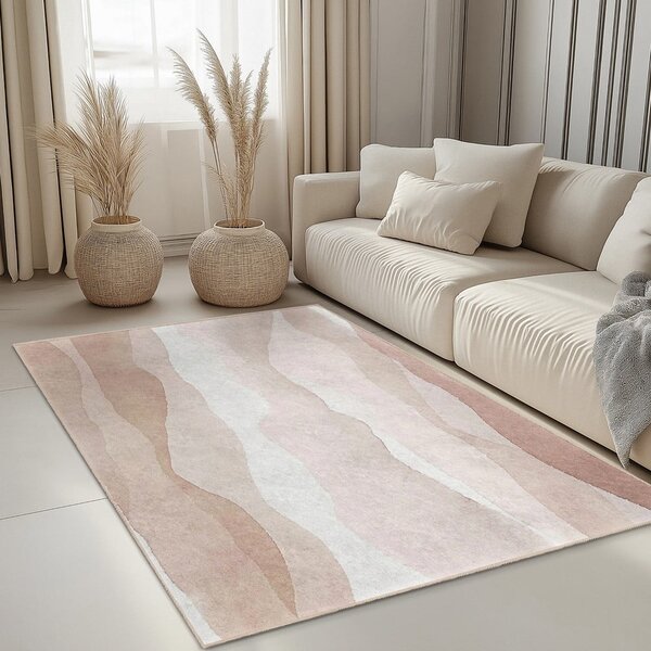 Кремава пътека подходяща за пране 60x230 cm Komodo Beach – Mila Home