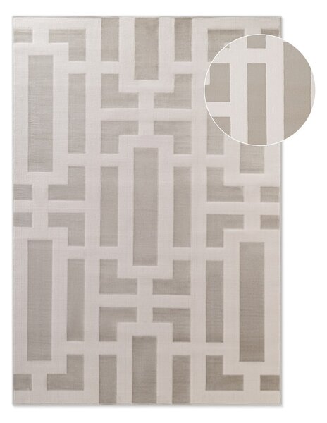 Сиво-кремав килим 120x170 cm Perles Onyx – Elle Decoration