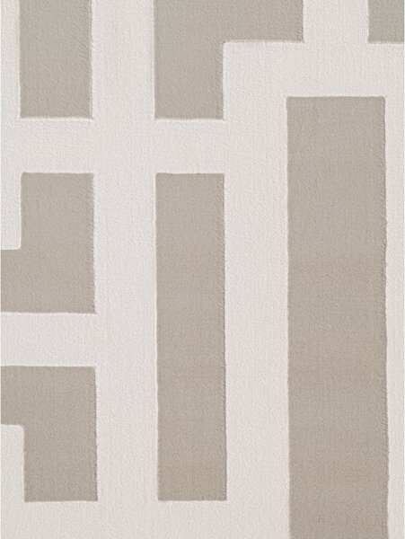 Сиво-кремав килим 120x170 cm Perles Onyx – Elle Decoration