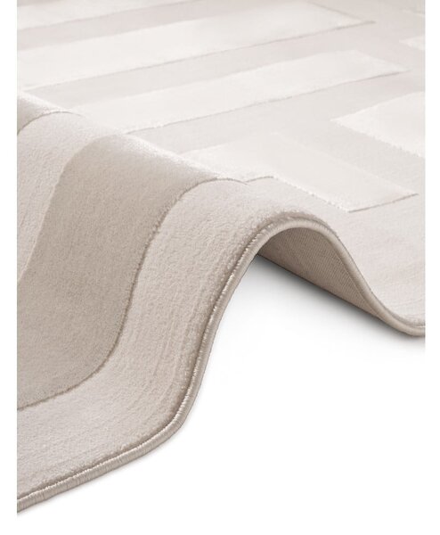 Сиво-кремав килим 120x170 cm Perles Onyx – Elle Decoration