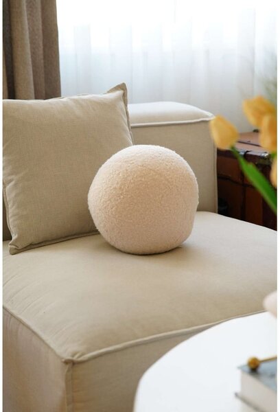 Декоративна възглавница от букле ø 20 cm Top – Mioli Decor