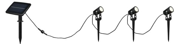 LED потапящо външно осветително тяло със соларен панел Obidos – Reality