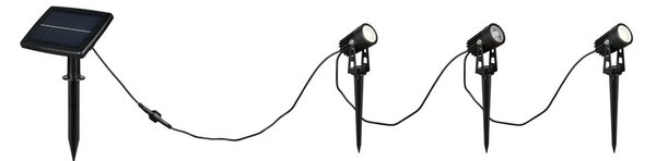 LED потапящо външно осветително тяло със соларен панел Obidos – Reality