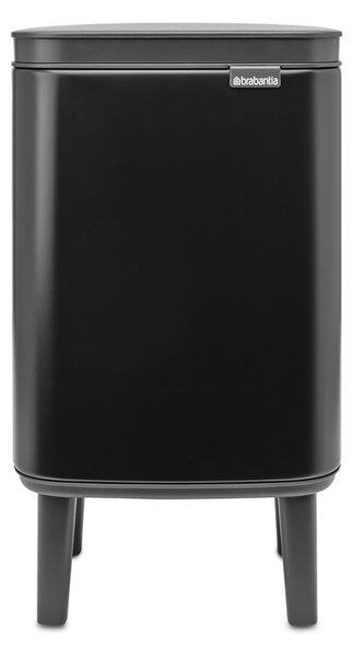 Матово черно стоманено кошче за боклук 4 l Bo Hi – Brabantia