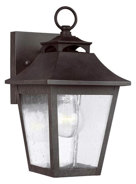 Feiss FE-GALENA2-S-SBL - Екстериорен аплик GALENA 1xE27/60W/230V IP44