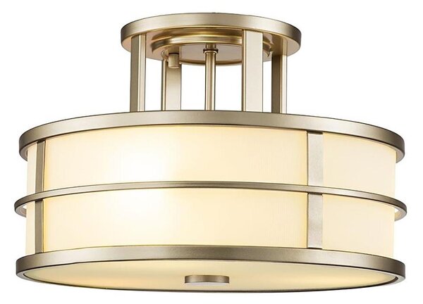 Feiss FE-FUSION-SF-PNBR - Полилей за повърхностен монтаж FUSION 3xE27/40W/230V
