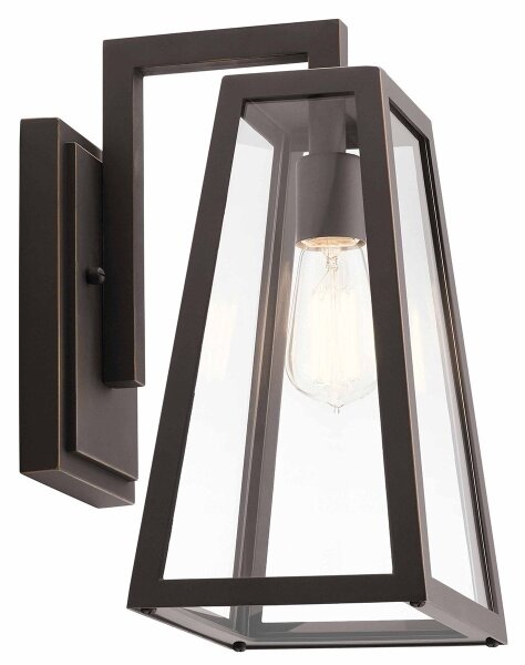 Kichler KL-DELISON-M-RZ - Екстериорен аплик DELISON 1xE27/60W/230V IP44