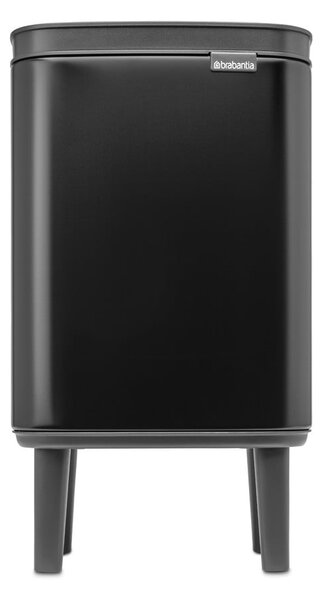 Матово черно стоманено кошче за боклук 4 l Bo Hi – Brabantia