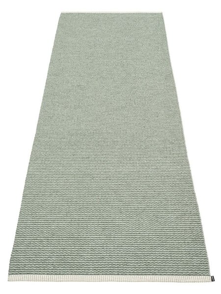 Светлозелена пътека за открито и закрито 70x200 cm Mono Sage Army – Pappelina
