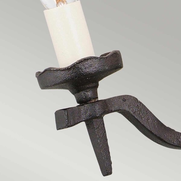 Elstead RY2B-BLACK - Аплик RECTORY 2xE14/60W/230V