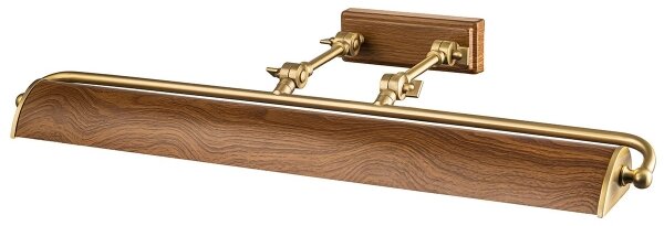 Elstead WINCHFIELD-PLL-AB-OAK - Лампа за картина WINCHFIELD 4xE14/40W/230V дъб