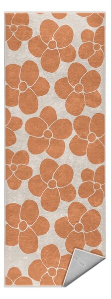 Оранжева пътека подходяща за пране 60x230 cm Orange Meadow – Mila Home