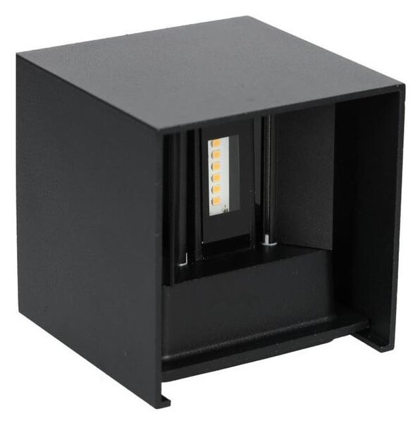 LED Екстериорен аплик QUERK 2xLED/3W/230V 3000K IP54 черен