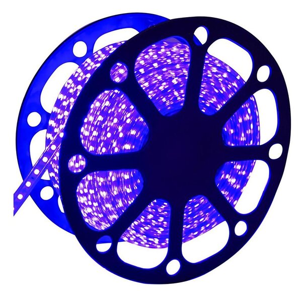 Aigostar - LED външна лента 50 m, 300 W, 230 V, синя, IP65