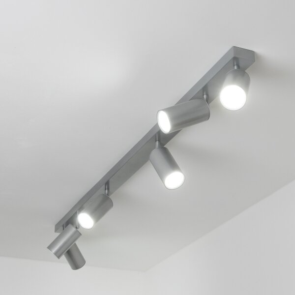Brilagi - Спот за баня SELE 6xGU10/30W/230V IP44 сребрист