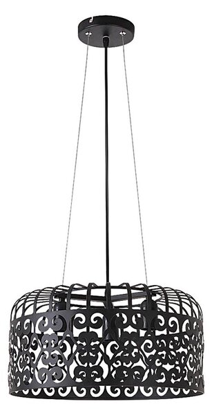 Rabalux 2158 - Полилей ALESSANDRA 3xE27/60W/230V черна