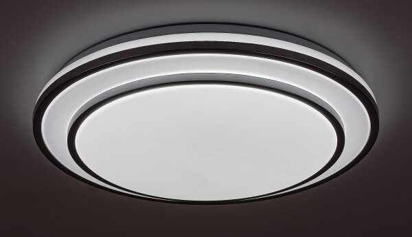 Rabalux 2131 - LED Димируемо таванно осветително тяло LUPITA LED/40W/230V сребристо + дистанционно управление