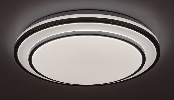 Rabalux 2131 - LED Димируемо таванно осветително тяло LUPITA LED/40W/230V сребристо + дистанционно управление