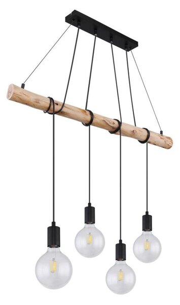 Globo 15439-4 - Висящ на въже полилей AUSTON 4xE27/60W/230V