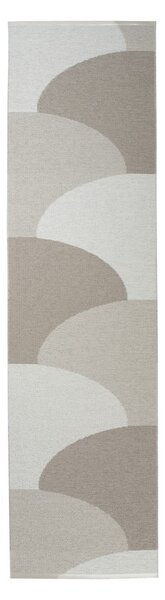 Бежова пътека за открито и закрито 70x270 cm Hill Dark Linen – Pappelina