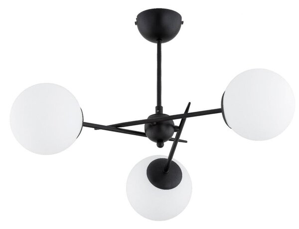 Полилей за повърхностен монтаж PRIMERY 3xE14/10W/230V черен