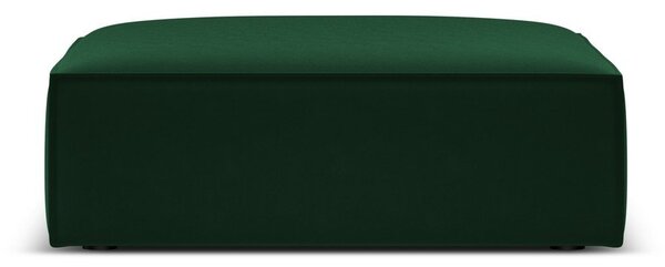 Тъмнозелена кадифена табуретка Vanda – Mazzini Sofas