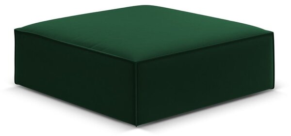 Тъмнозелена кадифена табуретка Vanda – Mazzini Sofas