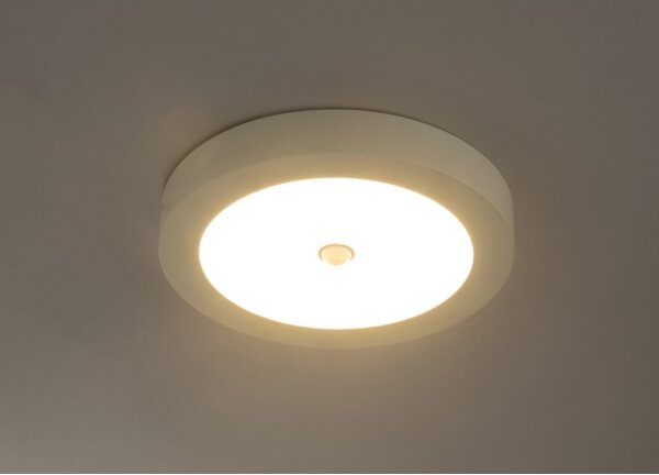 GLOBO 41605-18S - LED външно таванно осветително тяло със сензор PAULA LED/18W/230V