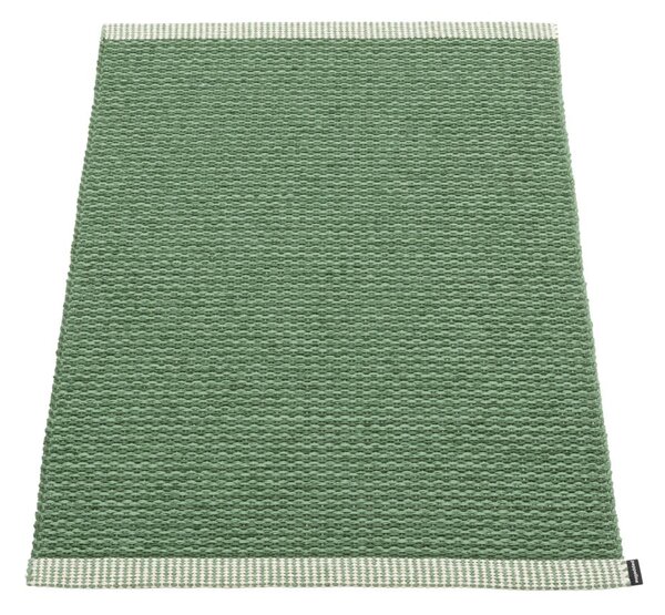 Зелен килим за открито и закрито 60x85 cm Mono Leaf Oregano – Pappelina