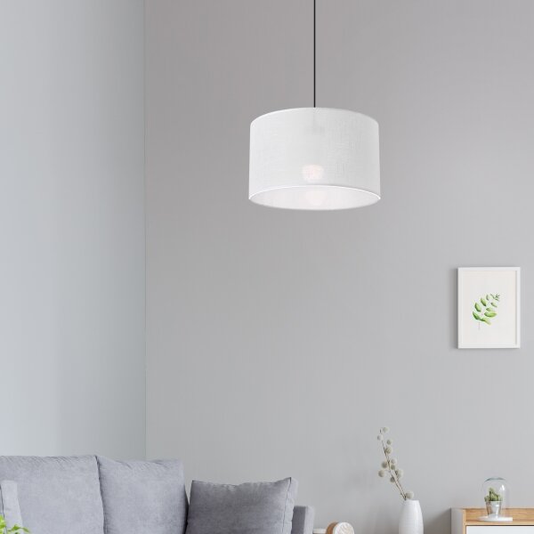 Brilagi - LED Полилей ANTHONY 1xE27/60W/230V дъб орех/бял