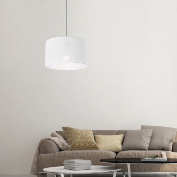 Brilagi - LED Полилей ANTHONY 1xE27/60W/230V дъб орех/бял