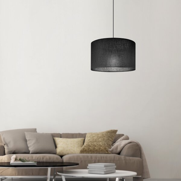 Brilagi - LED Полилей ANTHONY 1xE27/60W/230V дъб орех/черен