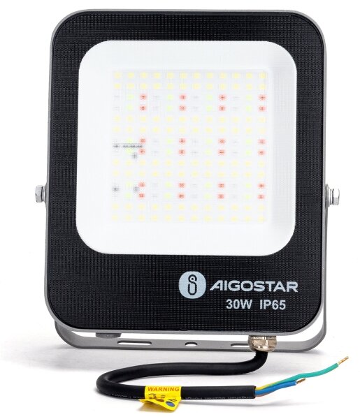 Aigostar - LED RGBW Прожектор MESH LED/30W/230V 6500K IP65 + д.у