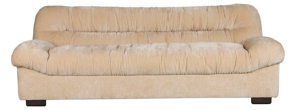 Бежов кадифен диван 214 cm Douglas – Dutchbone
