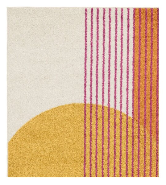 Жълто-оранжев килим 120x170 cm Muse Orange Retro – Asiatic Carpets