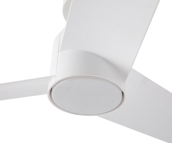 ZEVENTI - LED таванен вентилатор ORVIETO LED/18W/230V Wi‑Fi Tuya бял + дистанционно управление
