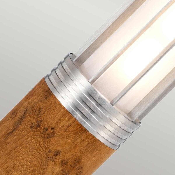 Elstead HORNSEA-B-SS - Екстериорна лампа HORNSEA 1xE27/40W/230V IP55