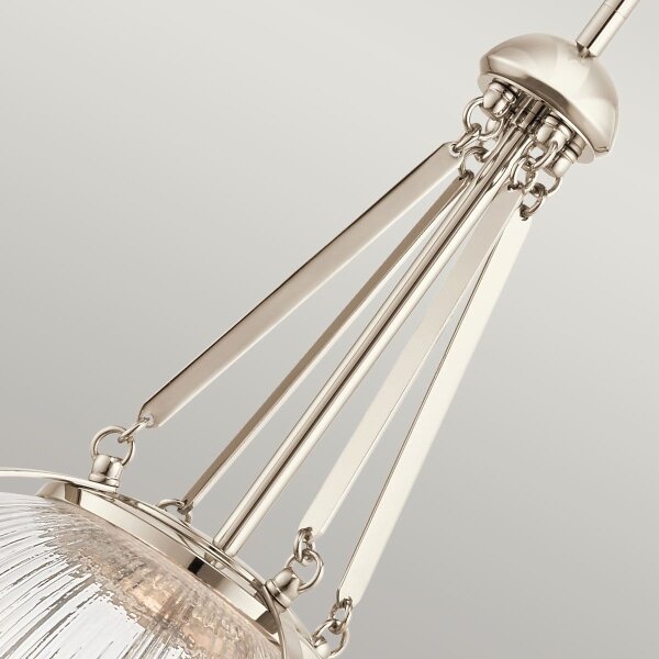 Kichler KL-ASTER-P-PN - Висящ полилей ASTER 3xE14/60W/230V