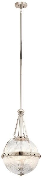 Kichler KL-ASTER-P-PN - Висящ полилей ASTER 3xE14/60W/230V