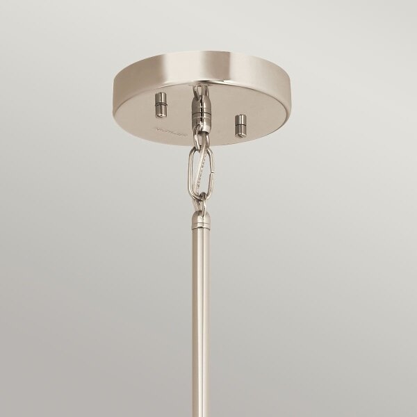 Kichler KL-ASTER-P-PN - Висящ полилей ASTER 3xE14/60W/230V