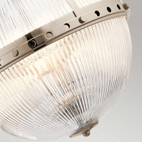 Kichler KL-ASTER-P-PN - Висящ полилей ASTER 3xE14/60W/230V