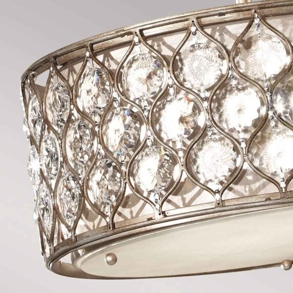 Feiss FE-LUCIA-B - Висящ полилей LUCIA 3xE27/60W/230V