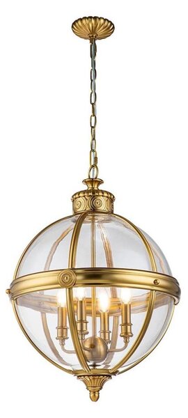 Feiss FE-ADAMS-4P-BB - Пендел ADAMS 4xE14/60W/230V златист