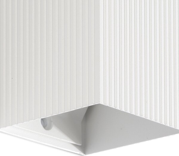 FARO 40534 - Аплик SOLE 1xGU10/8W/230V бял велпапе ъглов