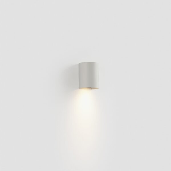 FARO 40522 - Аплик SOLE 1xGU10/8W/230V бял кръгъл