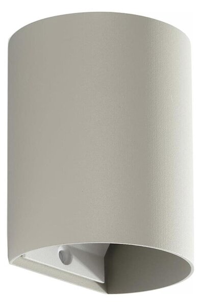 FARO 40524 - Аплик SOLE 1xGU10/8W/230V сив кръгъл