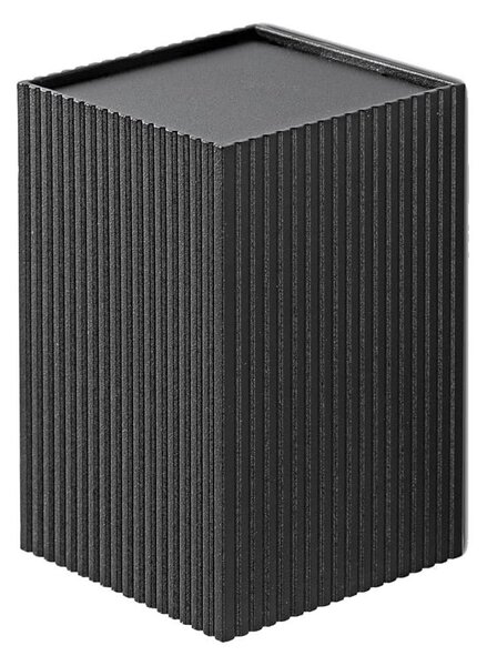 FARO 40535 - Аплик SOLE 1xGU10/8W/230V черен велпапе ъглов